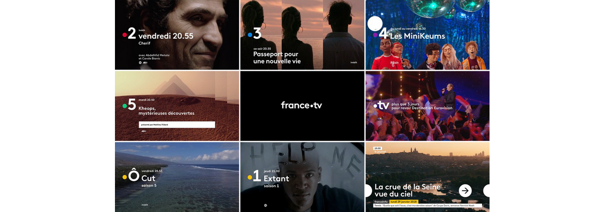 France Télévision, son nouvel visuel