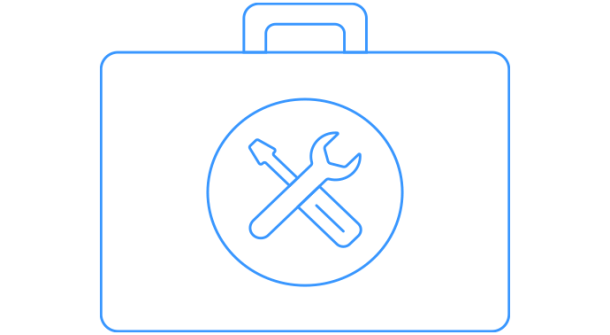 Boîte à outil, blank icône